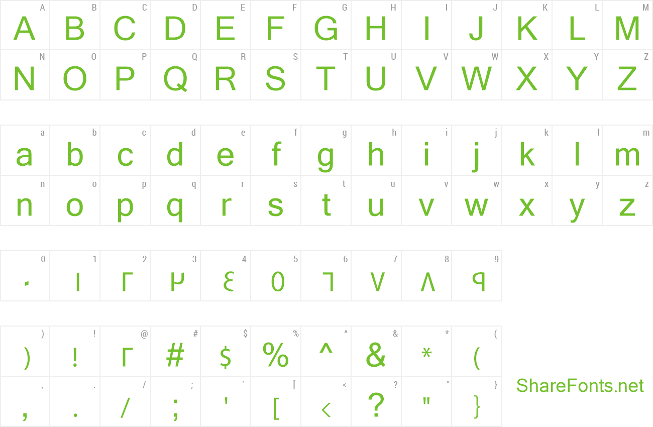 Font GE SS Three preview